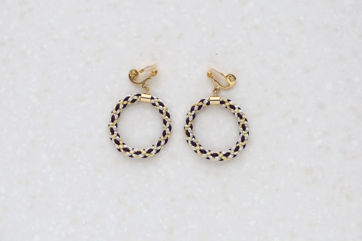 Maru Yatsugumi Piercing/Earrings Black <Accessories>