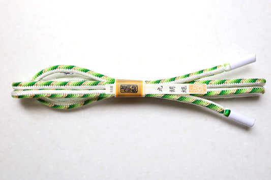 奈良組「丸胡蝶」緑〈帯締め〉