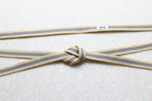 鎌倉組「水鏡」墨〈帯締め〉