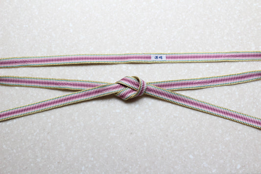 鎌倉組「水鏡」紫〈帯締め〉10月頒布品