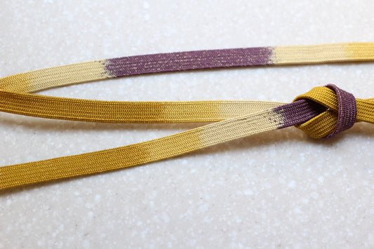 Goryeo-gumi ``Fake castle figurine'' 〈Obi-jime〉