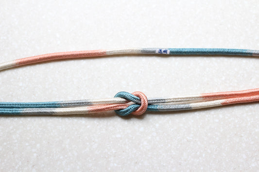 奈良組 四色段「春庭花」〈帯締め〉