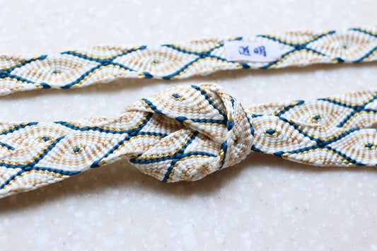 唐組「桐壺」紺〈帯締め〉