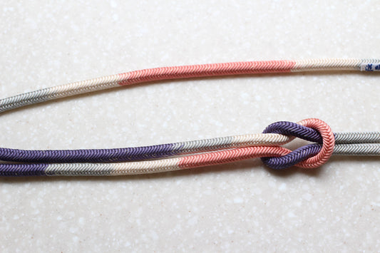 奈良組 四色段「迦陵頻」〈帯締め〉