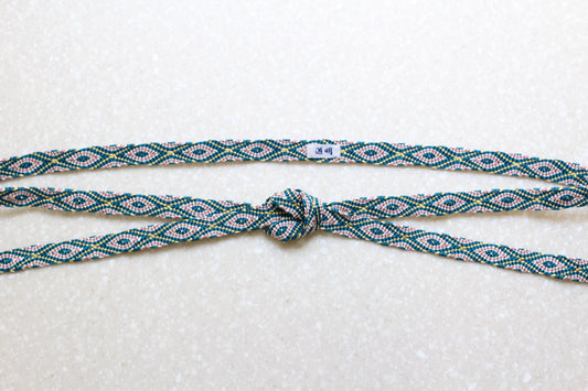 唐組「幡垂飾」花浅葱〈帯締め〉