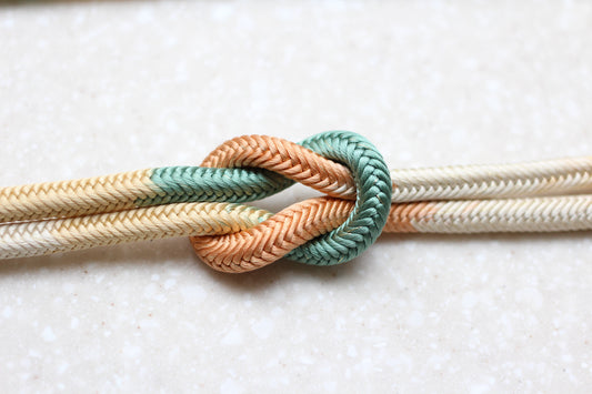 奈良組 四色段「皇仁庭」〈帯締め〉