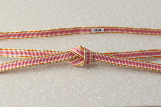 鎌倉組「水鏡」紅〈帯締め〉