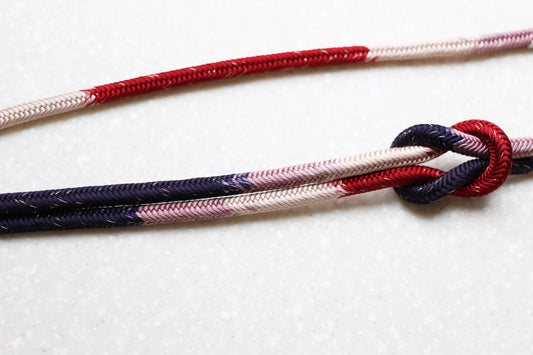 奈良組 四色段「萬秋楽」〈帯締め〉