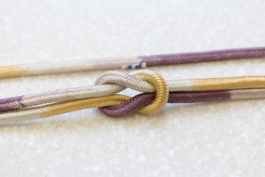 奈良組 四色段「甘洲」〈帯締め〉