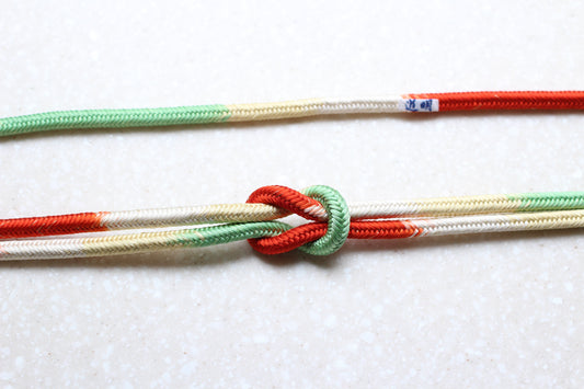 奈良組 四色段「胡蝶」〈帯締め〉