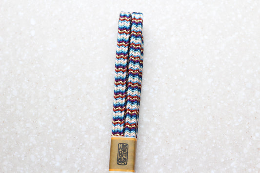 御岳組「五舞鸞」青〈帯締め〉