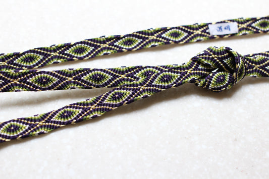 唐組「幡垂飾」紫〈帯締め〉