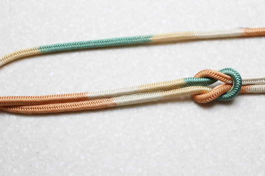 奈良組 四色段「皇仁庭」〈帯締め〉