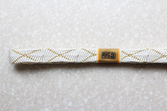 唐組 白金〈帯締め〉