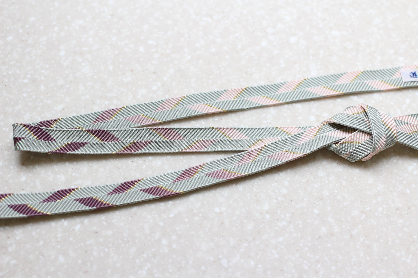 Sazanami-gumi "Goun" Celadon (green/purple gradation) <Obi-jime>