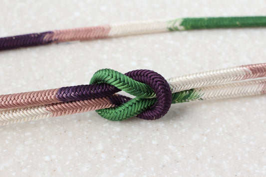 奈良組 四色段「貴徳」〈帯締め〉