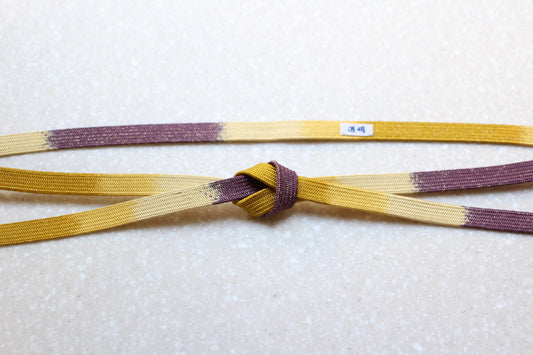 Goryeo-gumi ``Fake castle figurine'' 〈Obi-jime〉