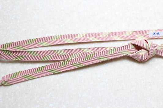 笹浪組「五雲」薄紅（紅・緑暈し）〈帯締め〉