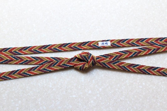 笹浪組「法隆寺」地味〈帯締め〉