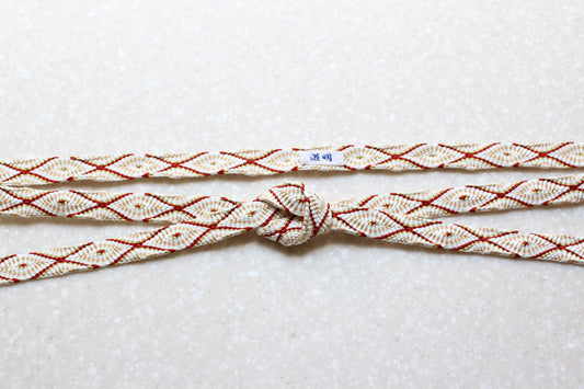 唐組「桐壺」錆朱〈帯締め〉