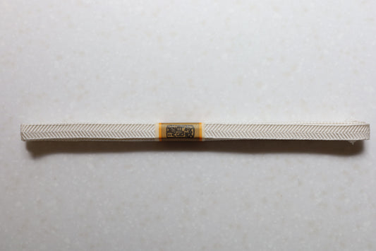 Sazanami-gumi three-quarter cord white <three-quarter cord for obi fastening>