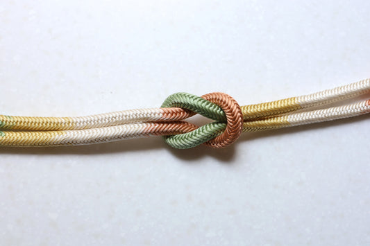 奈良組 四色段「蘇合香」〈帯締め〉