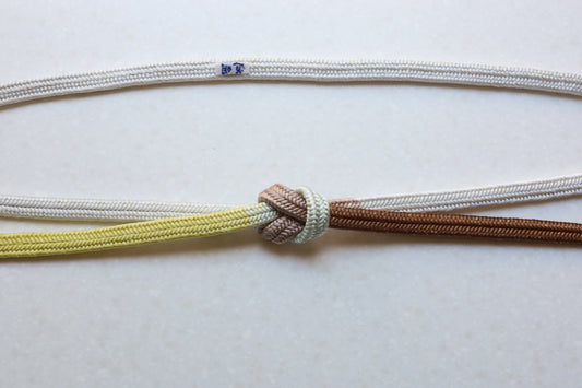 冠組 両手先段 「穂波」〈帯締め〉