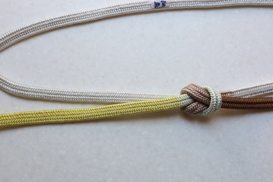 冠組 両手先段 「穂波」〈帯締め〉