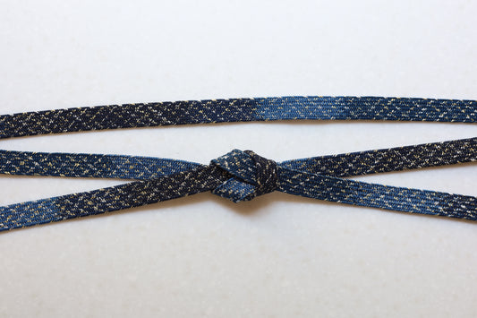 Korai Gumi "Heart Sutra" <Obi-jime>