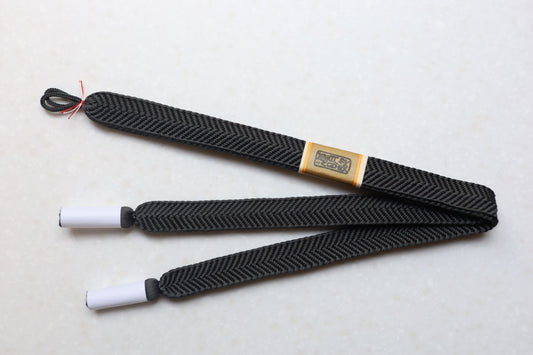 笹浪組 男性用羽織紐 墨色