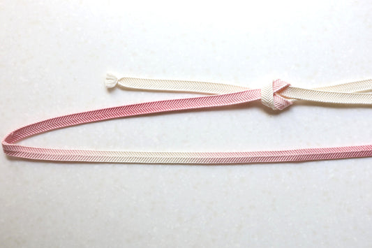 Sazanami-gumi three-quarter cord purple gradation <three-quarter cord for obi fastening>