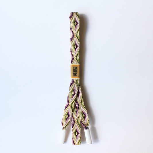 唐組「春秋」 紫・緑〈帯締め〉