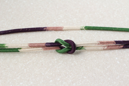 奈良組 四色段「貴徳」〈帯締め〉