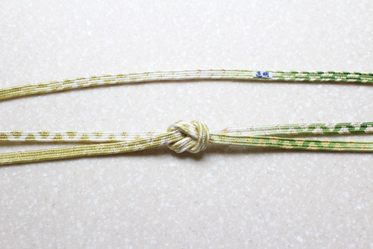 御岳組「水芭蕉」〈帯締め〉