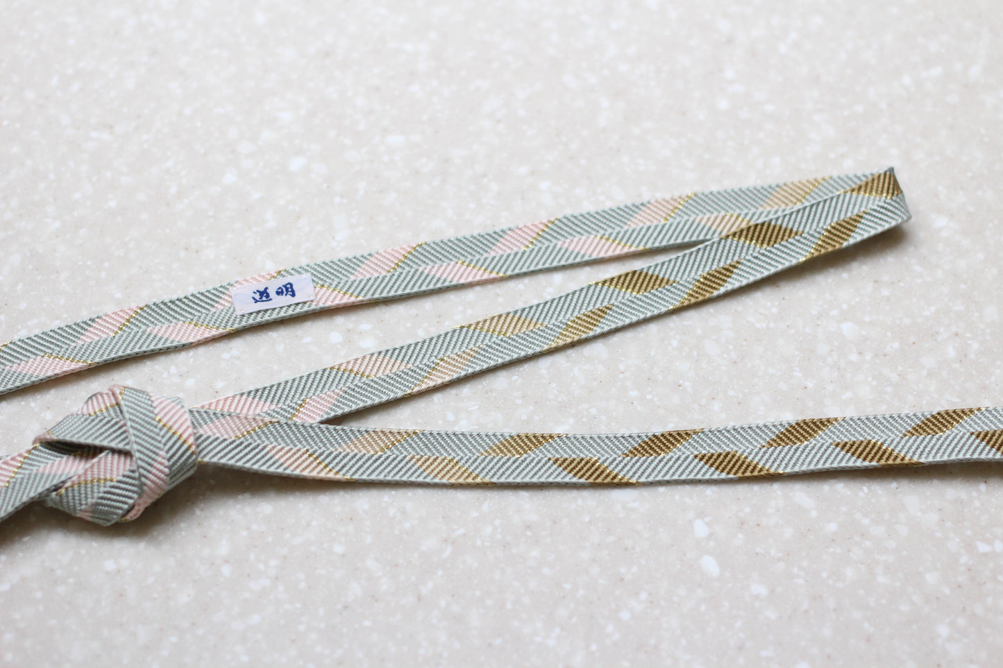 Sazanami-gumi "Goun" Celadon (green/purple gradation) <Obi-jime>