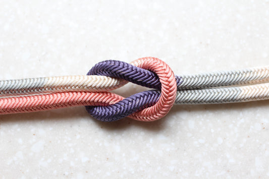 奈良組 四色段「迦陵頻」〈帯締め〉