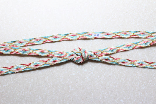 唐組「春秋」臙脂・青藍〈帯締め〉